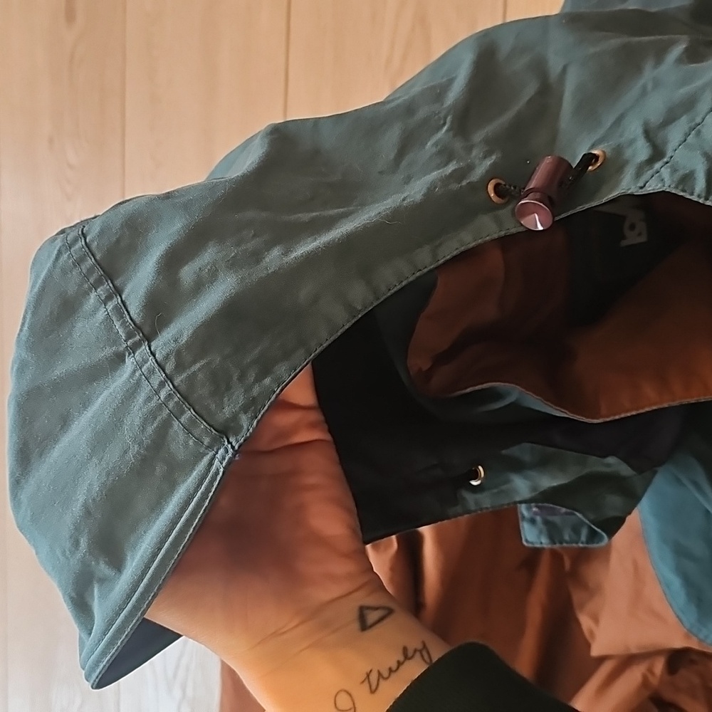 Vintage LoMer Lightweight Hooded Outdoor Water Resistant Jacket Scantex Coating - Picture 7 of 16